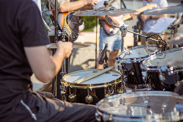 Drum lessons at Piero's Music Store, Bayonne, NJ