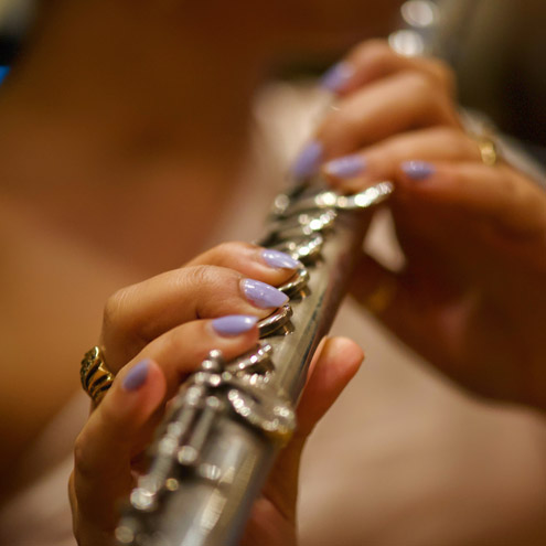 Elyse Carafa, Flute and Piano, Piero's Music Store, Bayonne, NJ